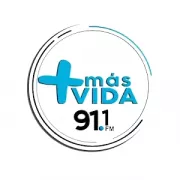Logo de Más Vida 91.1FM