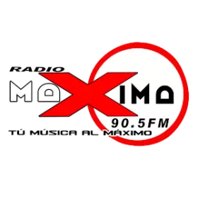 Logo de Radio Máxima 90.5FM Costa Rica